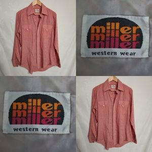 Miller Western Wear Pearl Snap Buttons